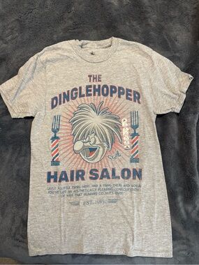 Disney Dinglehopper Hair Salon Graphic Tee nwt